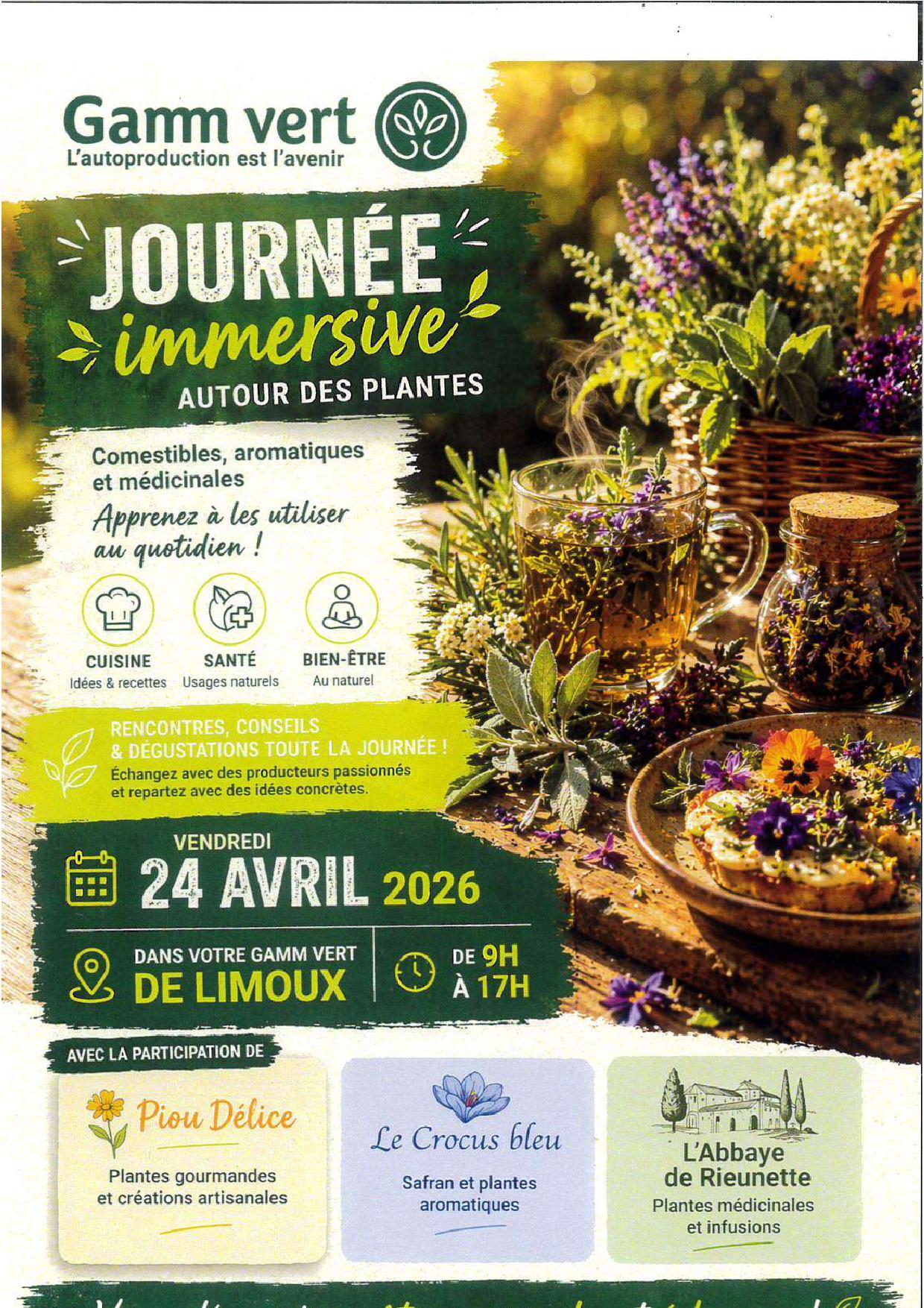 Avril 2026 ---- JOURNEE DES PLANTES